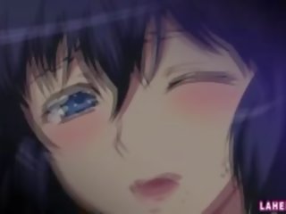 Big titted hentai deity in swimsuit gets fucked