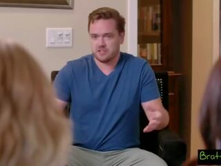 Step sisters bff maybe you could stroke his little manhood too so we can get back to work s16&colon;e9