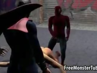 Foxy 3de lepota pridobivanje zajebal težko s spiderman