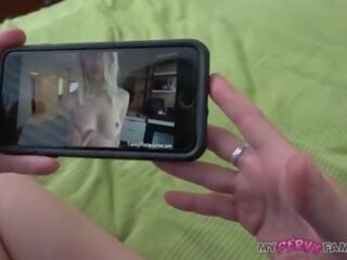 Slutty Step-Sister Taylor Pierce Takes Step-Bro's Cum thereafter Catching Him and His sex film Collection