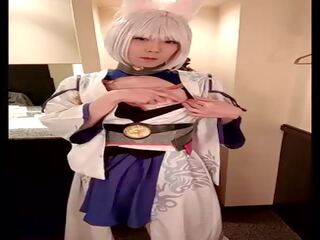 코스프레 수음 (kaga) mikazuki 010