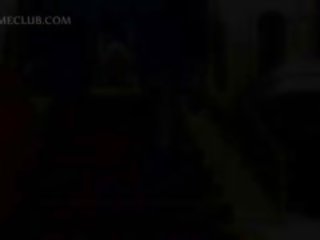 愉快 3d 動漫 公主 得到 她的 巨大 胸部 teased