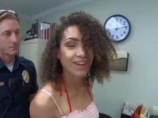 螺絲釘 該 警察 - arrested 烏木 青少年 得到 性交 如 懲罰