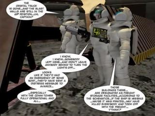 3D Comic Spermaliens 1