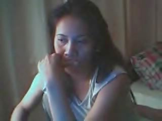 Delightful asian showing on cam