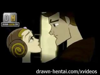 Зірка wars для дорослих відео кліп - padme любить анал