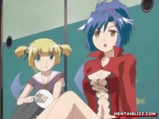 Perky Japanese Hentai Gets Squeezed Her Bigboobs And Poked