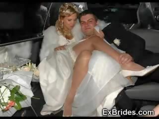 Real magnificent amatir brides