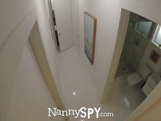 Nannyspy sneaky chůva anastasia rytíř nový léta předvečer souložit podle obrovský šachta