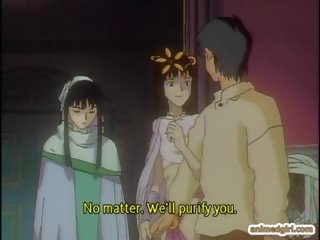 Puteri anime bertiga hebat seks / persetubuhan