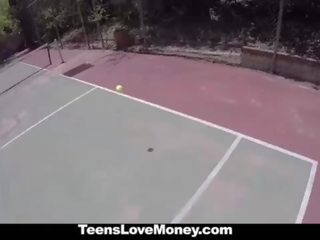 Teenslovemoney - quần vợt ưa thích người phụ nữ fucks vì tiền mặt