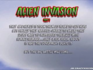 3d анимация: извънземни invasion 1