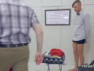 Unusual rumaja is brought in anus assylum for awkward therapy