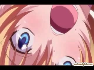 Grávida anime deusa apanhada e gangbanged por tentáculos
