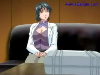 Busty babe Masturbating Getting Vibrator To Pussy Enema To Ass Fucked By A expert On The Couch
