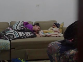 Eating sik in pajamas