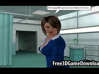 Ahvatlev 3d multikas tüdrukud sisse outfits ja tihke riided
