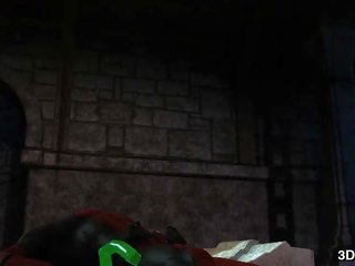 Juggernaut ponijs gaiši deity uz viņai pakaļa ar viņa liels prick