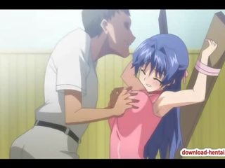 Beguiling hentai seductress gets marvelous gangbanged