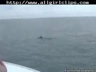 Outdoor Lesbian x rated video On Yacht lesbian young female on diva lesbians